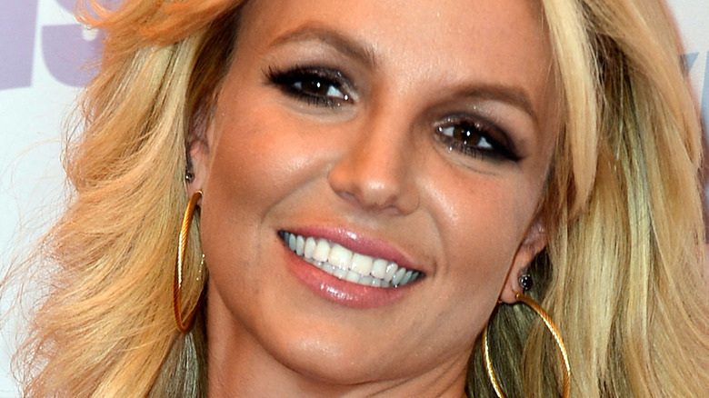 Britney Spears smiling