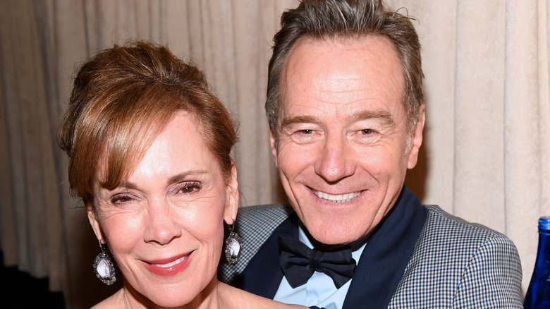 Robin Dearden, Bryan Cranston hugging