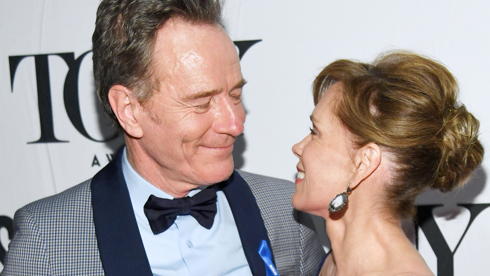 Bryan Cranston, Robin Dearden looking lovingly at each other