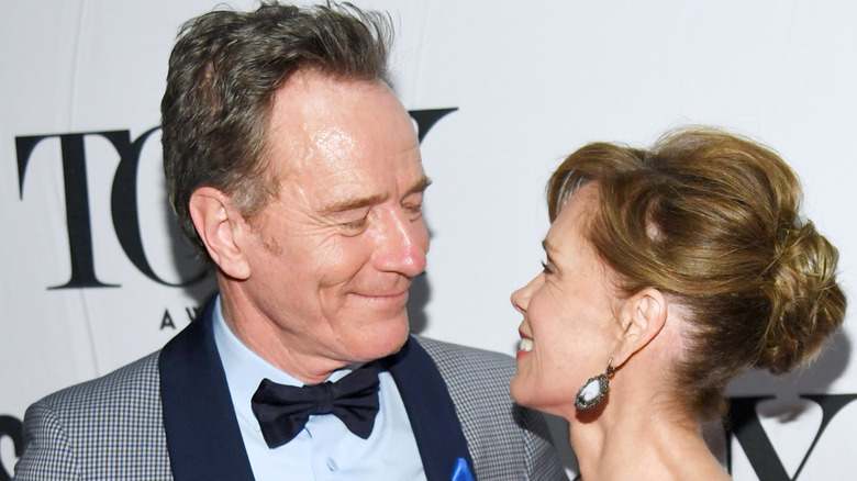 Bryan Cranston, Robin Dearden looking lovingly at each other