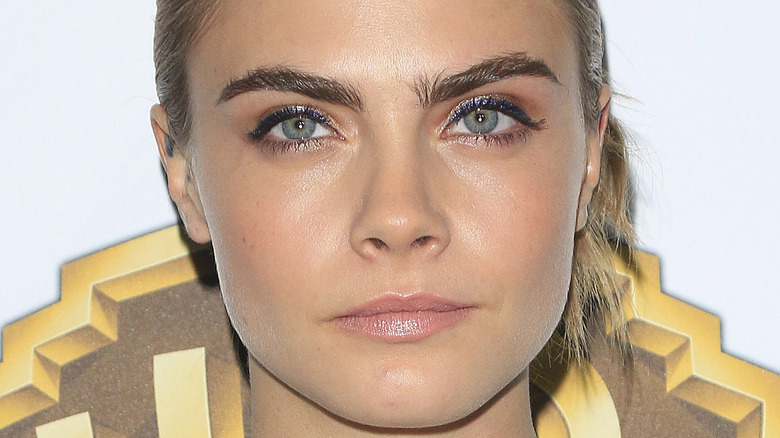 cara delevigne makeup