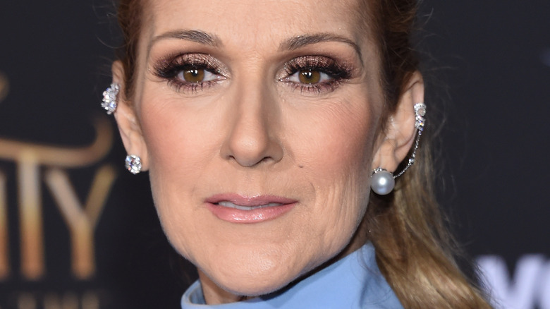 Celine Dion at "Beauty and the Beast" premiere 2017
