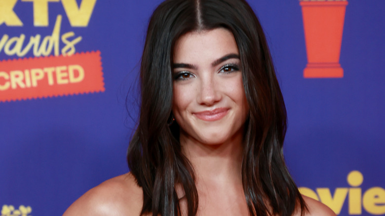 Charli D'Amelio attends the 2021 MTV Movie & TV Awards