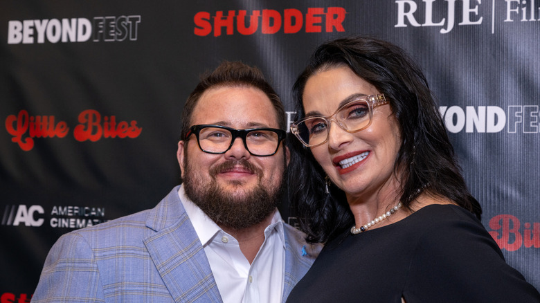 Chaz Bono with Shara Blue Mathes