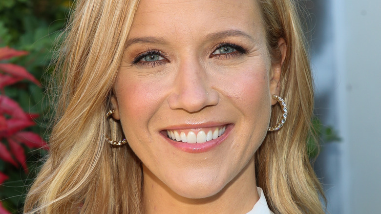 Jessy Schram smiling