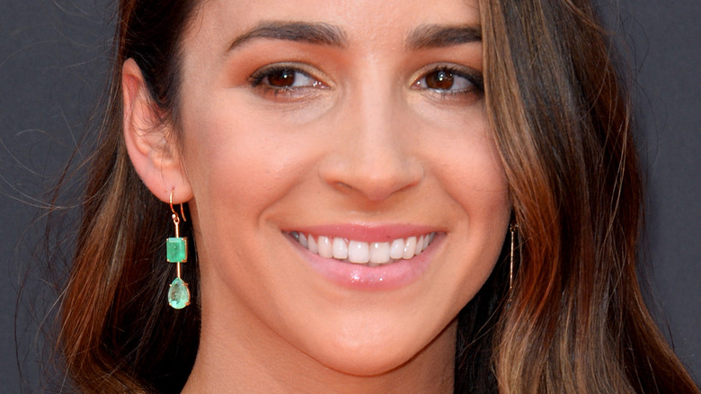 Aly Raisman smiling