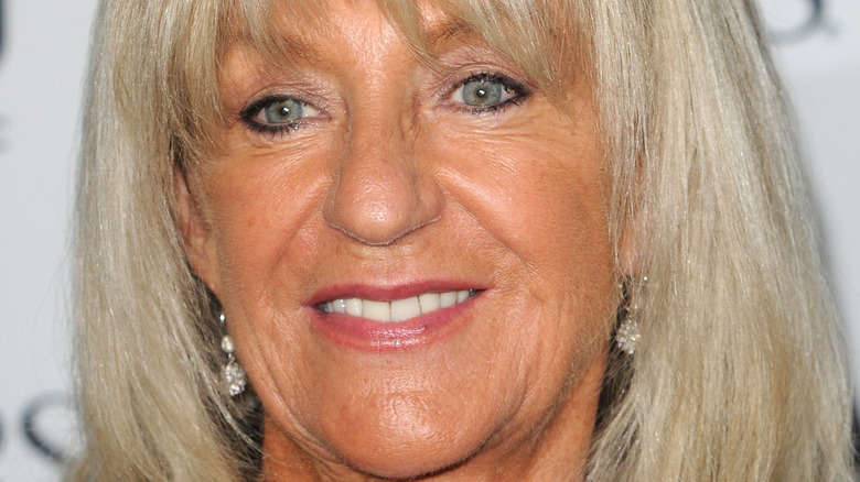 Christine McVie smiling for photo