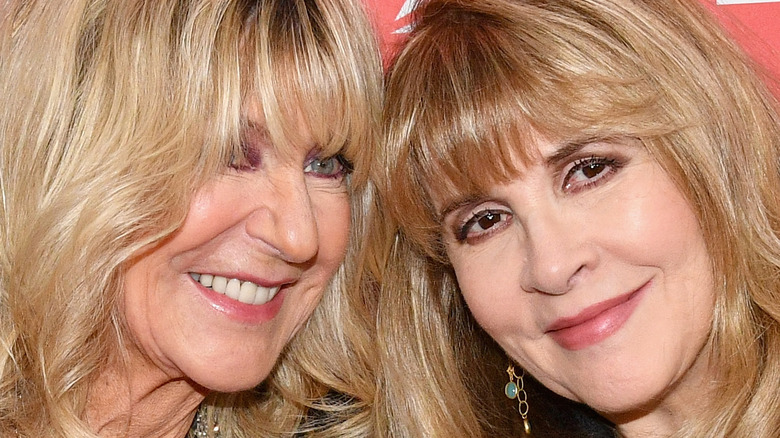 Christine McVie, Stevie Nicks smiling