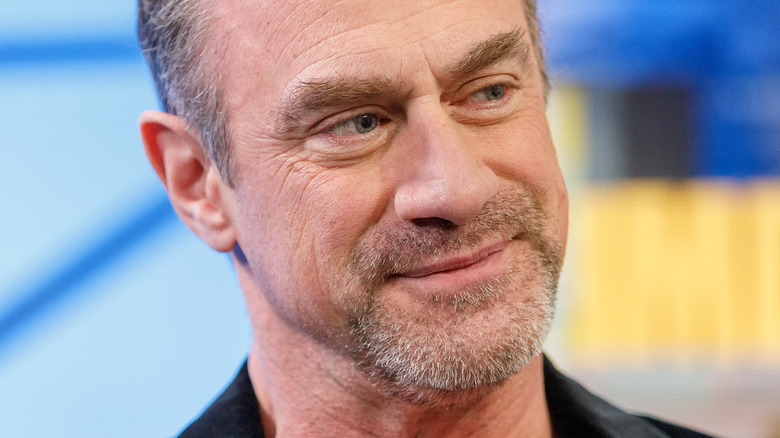 Christopher Meloni smiling