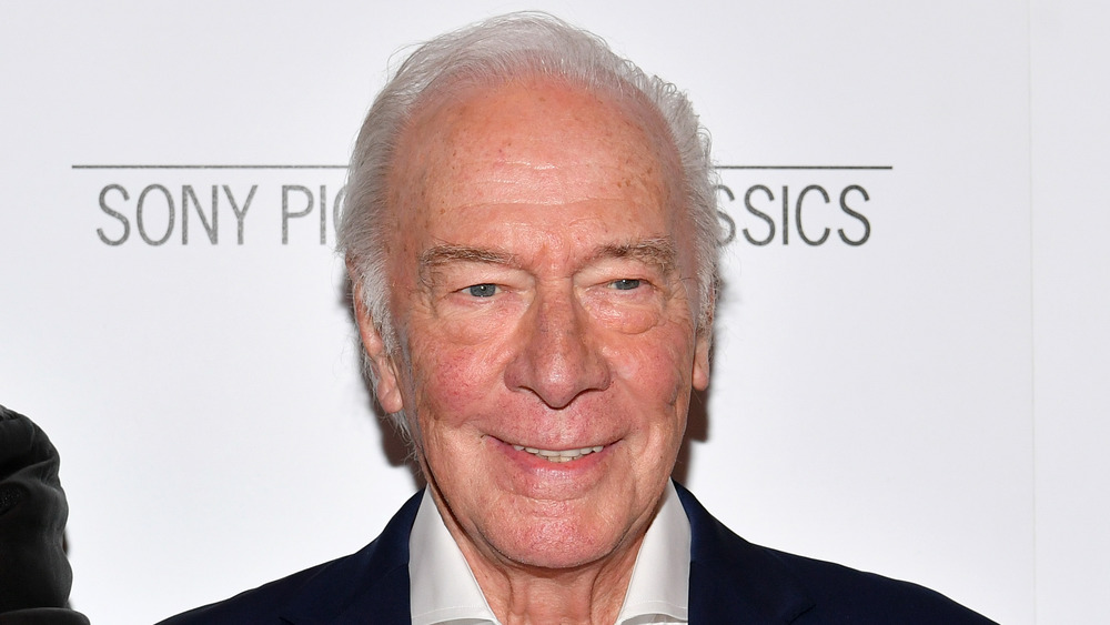 Christopher Plummer on the red carpet