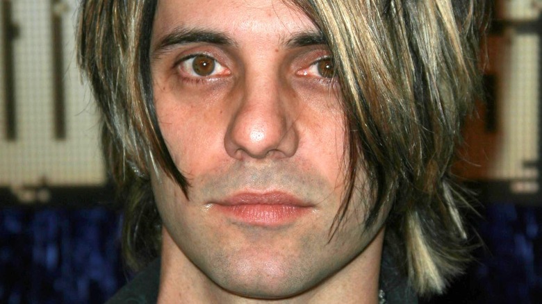 Criss Angel on a red carpet