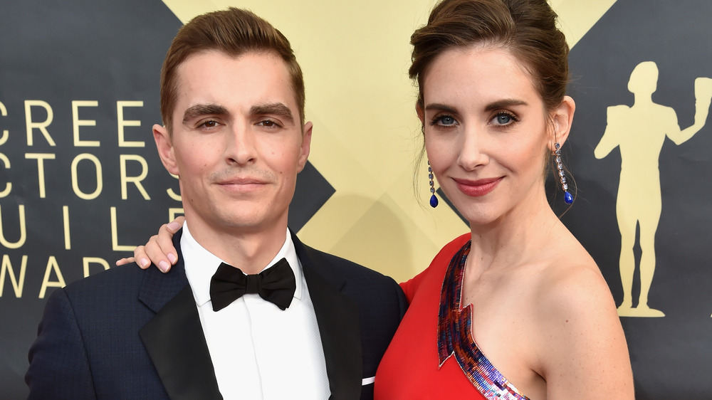 Alison Brie and Dave Franco at the 2018 SAG Awards