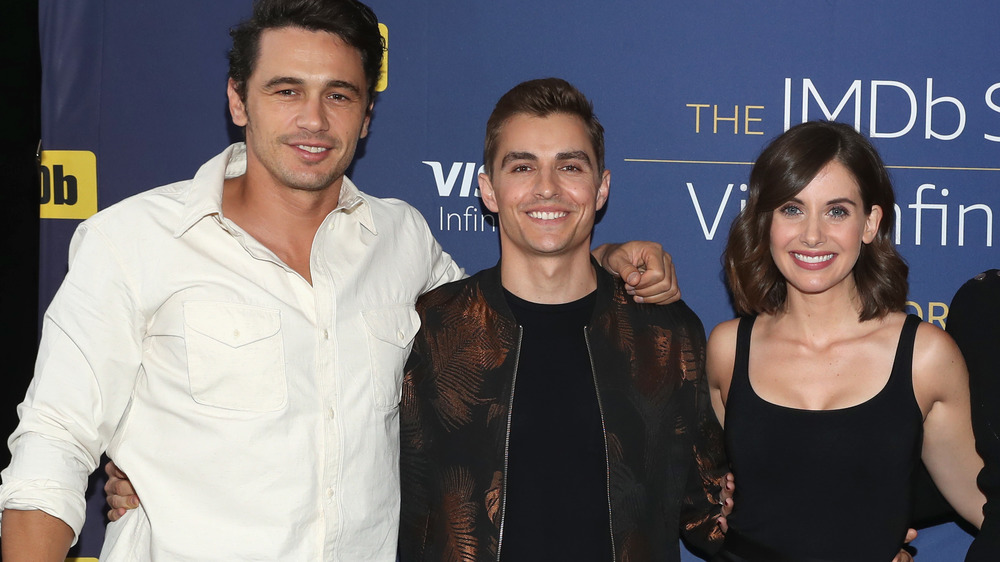 James Franco, Dave Franco, and Alison Brie attending TIFF in 2017