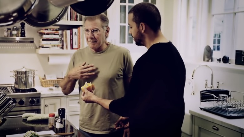 Harrison Ford shocked by David Blaine's magic trick
