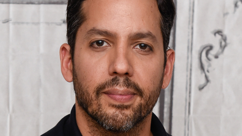 David Blaine looking at camera