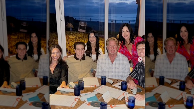 Debbe Dunning posing with her family