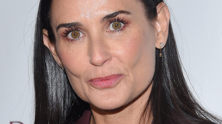 Demi Moore on the red carpet