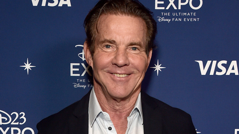 Dennis Quaid smiling 