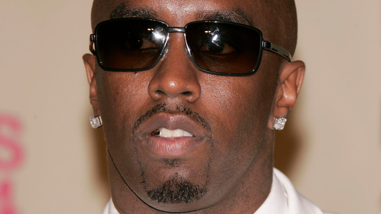 Diddy wearing sunglasses