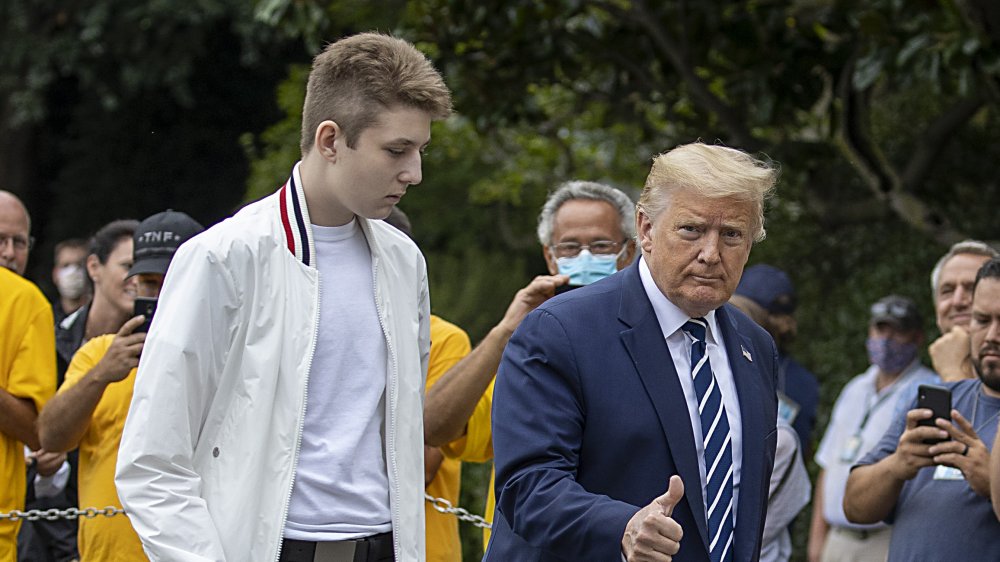 Donald Trump and Barron Trump