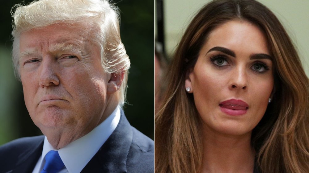 Donald Trump and Hope Hicks