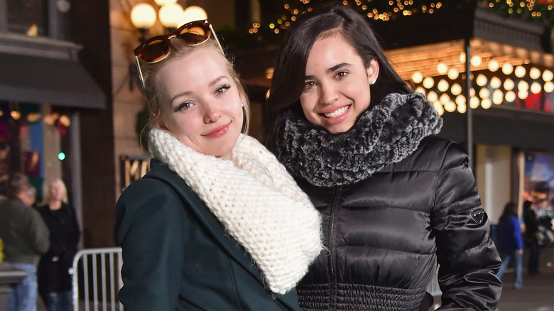 Dove Cameron and Sofia Carson pose for photo
