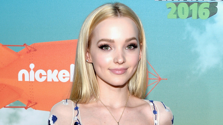 Dove Cameron smiling
