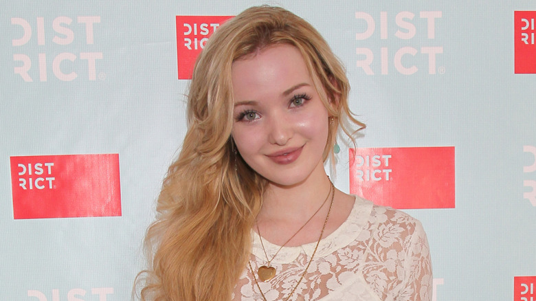 Dove Cameron on the red carpet at 2012 event