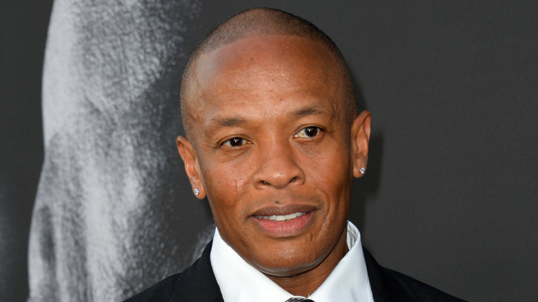 Dr. Dre on the red carpet