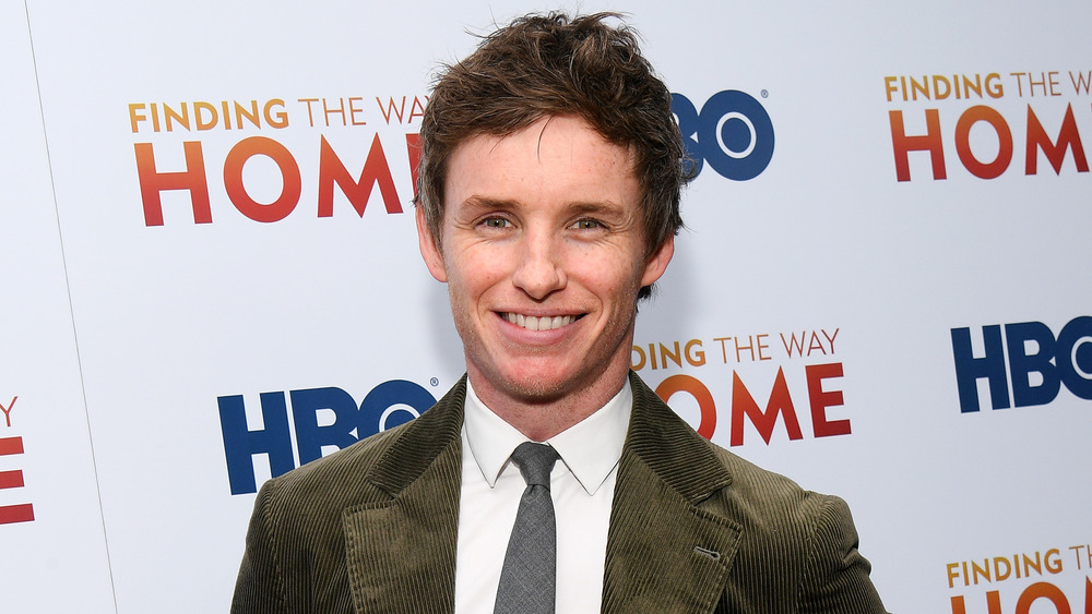 Eddie Redmayne smiling