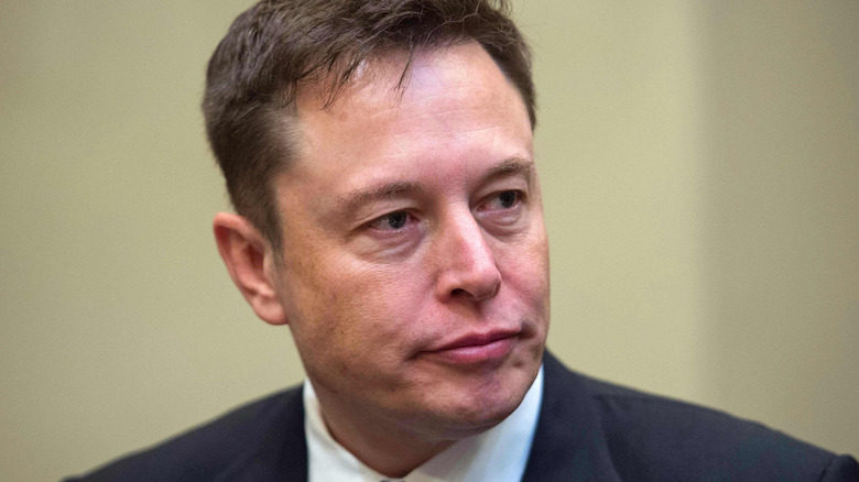 Elon Musk giving side-eye