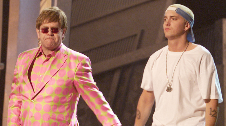Elton John and Eminem Grammys