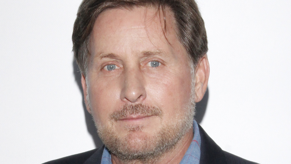 Emilio Estevez posing for camera