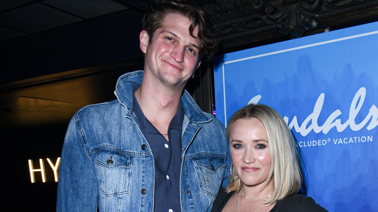 Emily Osment, Jack Anthony smiling