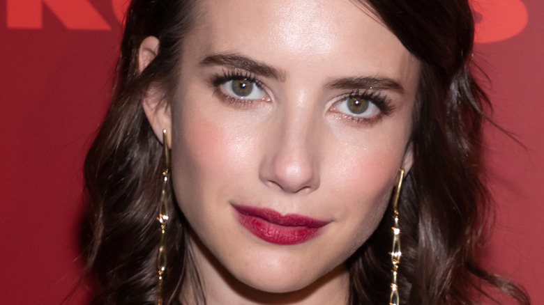 Emma Roberts smiling softly