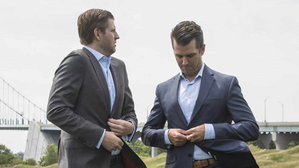 Eric Trump and Donald Trump Jr.