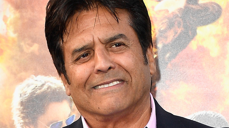 Erik Estrada posing for photo