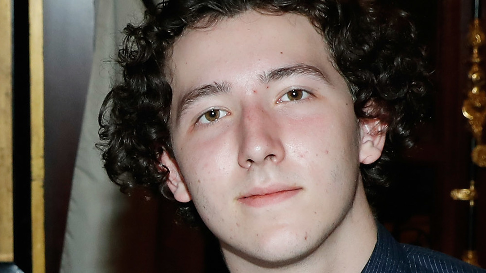 Frankie Jonas looking into the camera