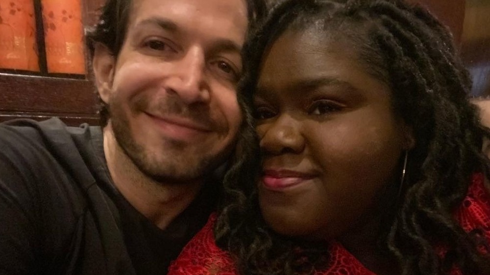 Brandon Frankel and Gabourey Sidibe