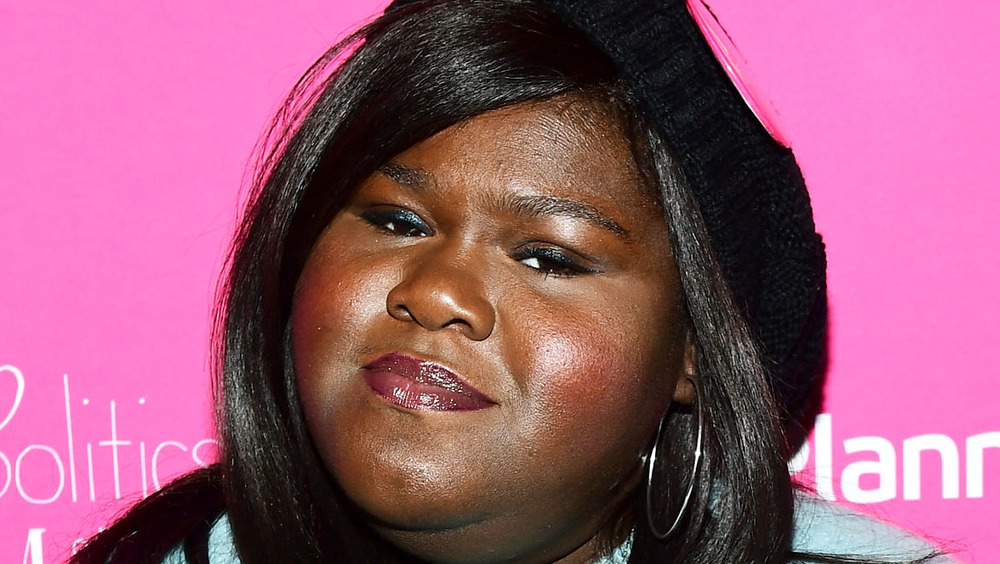 Gabourey Sidibe smiling