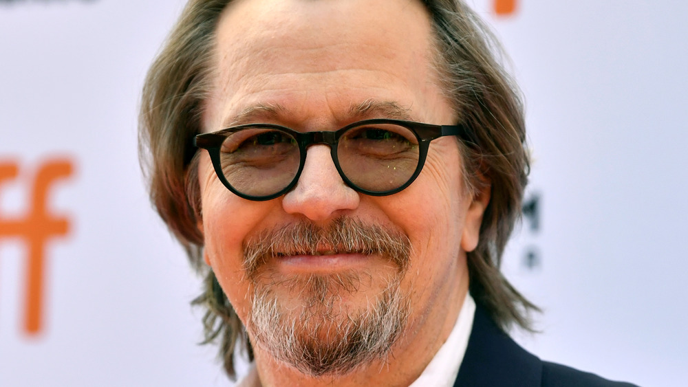 Gary Oldman on a red carpet