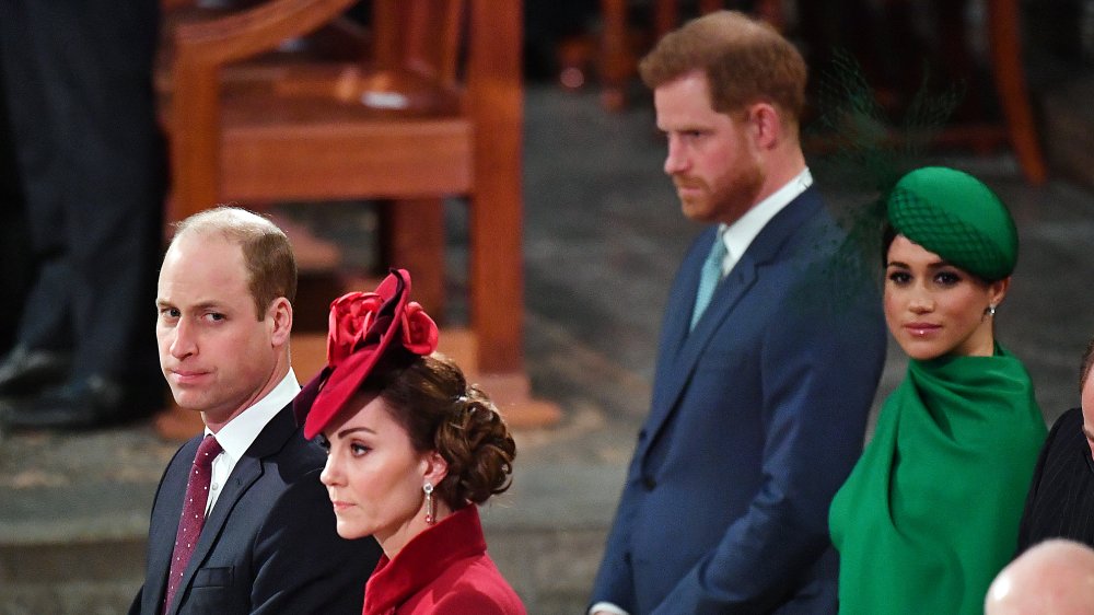 Prince William, Kate Middleton, Prince Harry and Meghan Markle