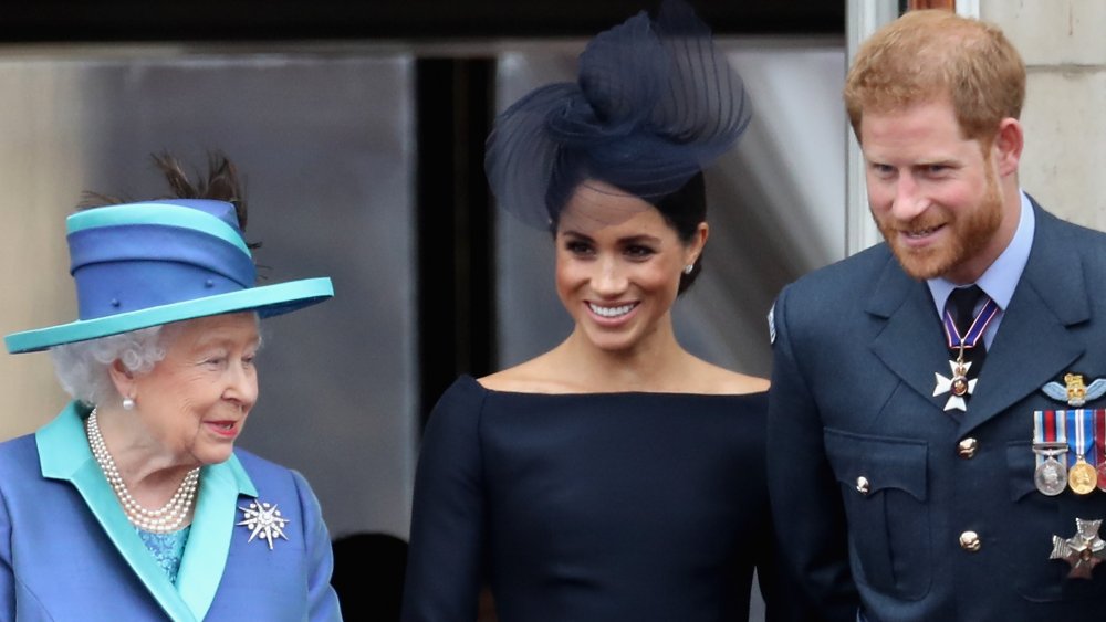 Queen Elizabeth II, Meghan Markle, Prince Harry