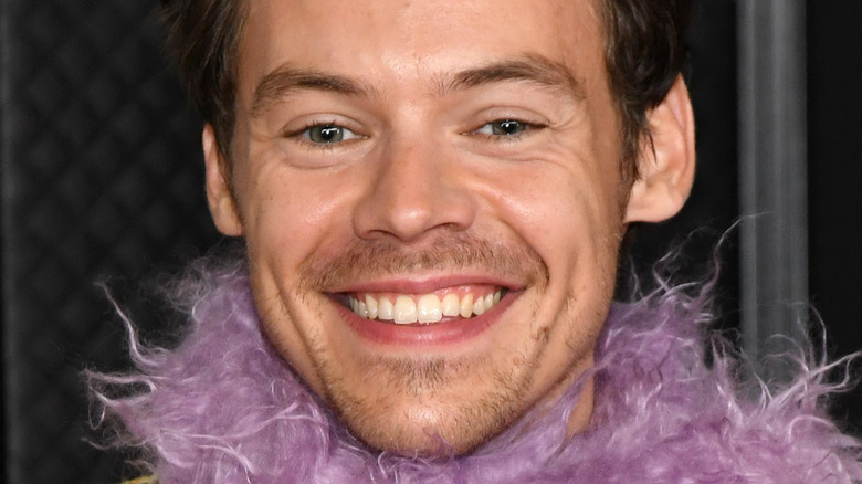 Harry Styles smiling