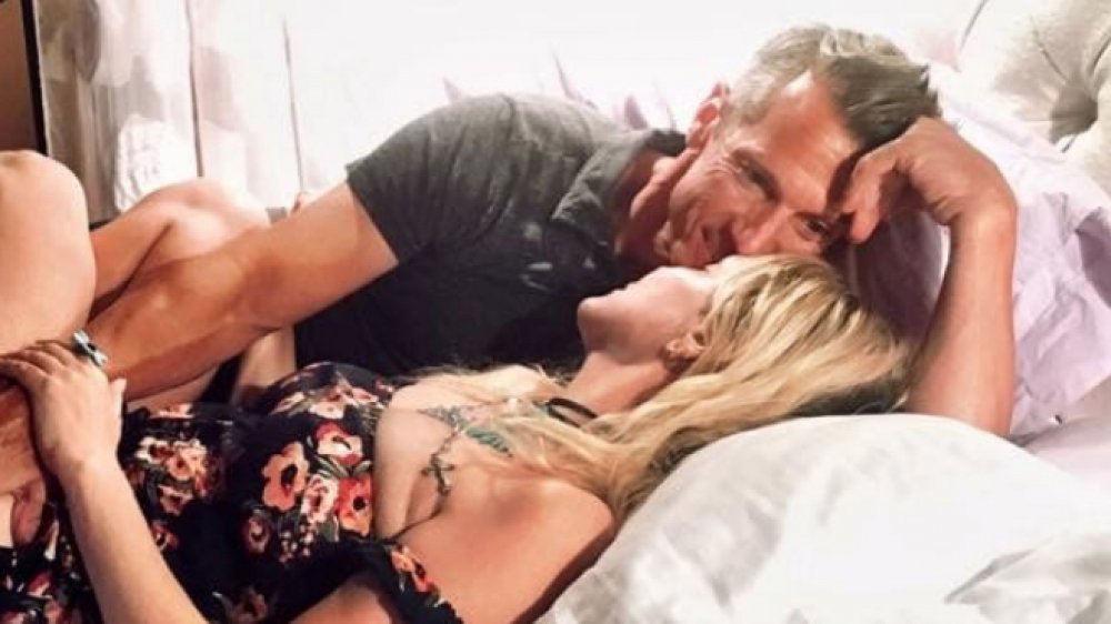 Heather Locklear and Chris Heisser