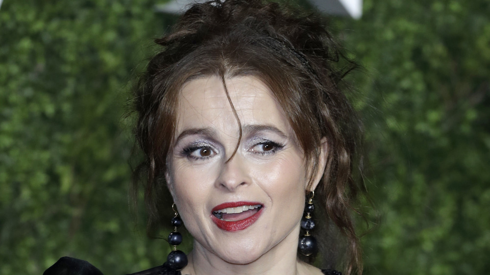Helena Bonham Carter smiling