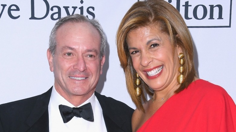 Joel Schiffman and Hoda Kotb