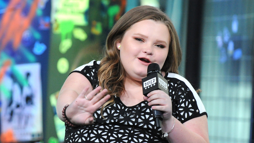 Alana Thompson at an interview