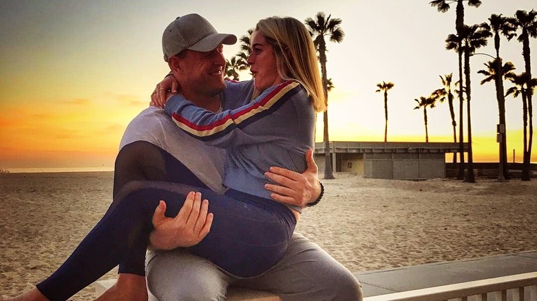 J.J. Watt carrying excited Kealia Watt