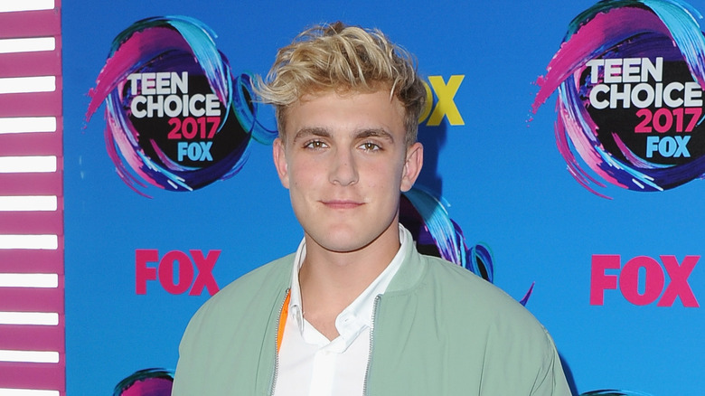 Jake Paul posing